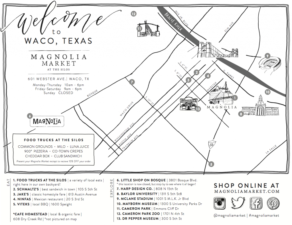 Visit The Silos - Magnolia Market In 2019 | Bucket List | Magnolia - Magnolia Texas Map