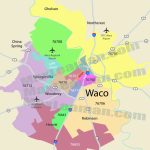 Waco Texas Map | Sitedesignco   Map Of Waco Texas And Surrounding Area