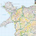 Wales Offline Map, Including Anglesey, Snowdonia, Pembrokeshire And   Printable Map Of Wales
