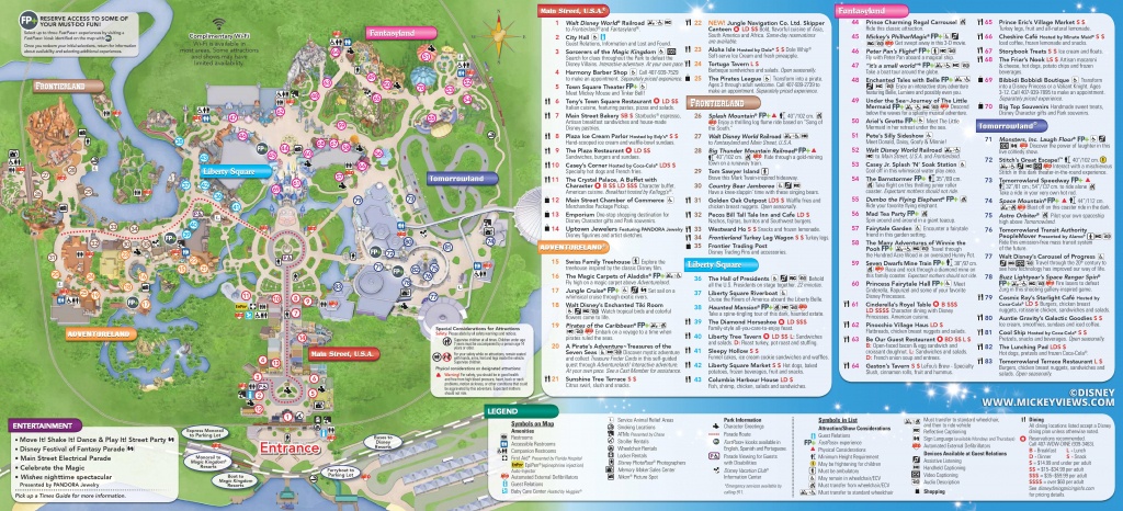 Walt Disney World Maps - Walt Disney Florida Map