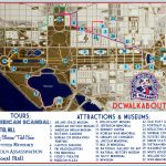 Washington Dc Tourist Map | Tours & Attractions | Dc Walkabout   Map Of Downtown Washington Dc Printable