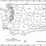 Washington State County Maps With Cities And Travel Information   Washington State Counties Map Printable