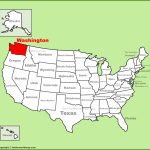 Washington State Maps | Usa | Maps Of Washington (Wa)   Washington State Counties Map Printable