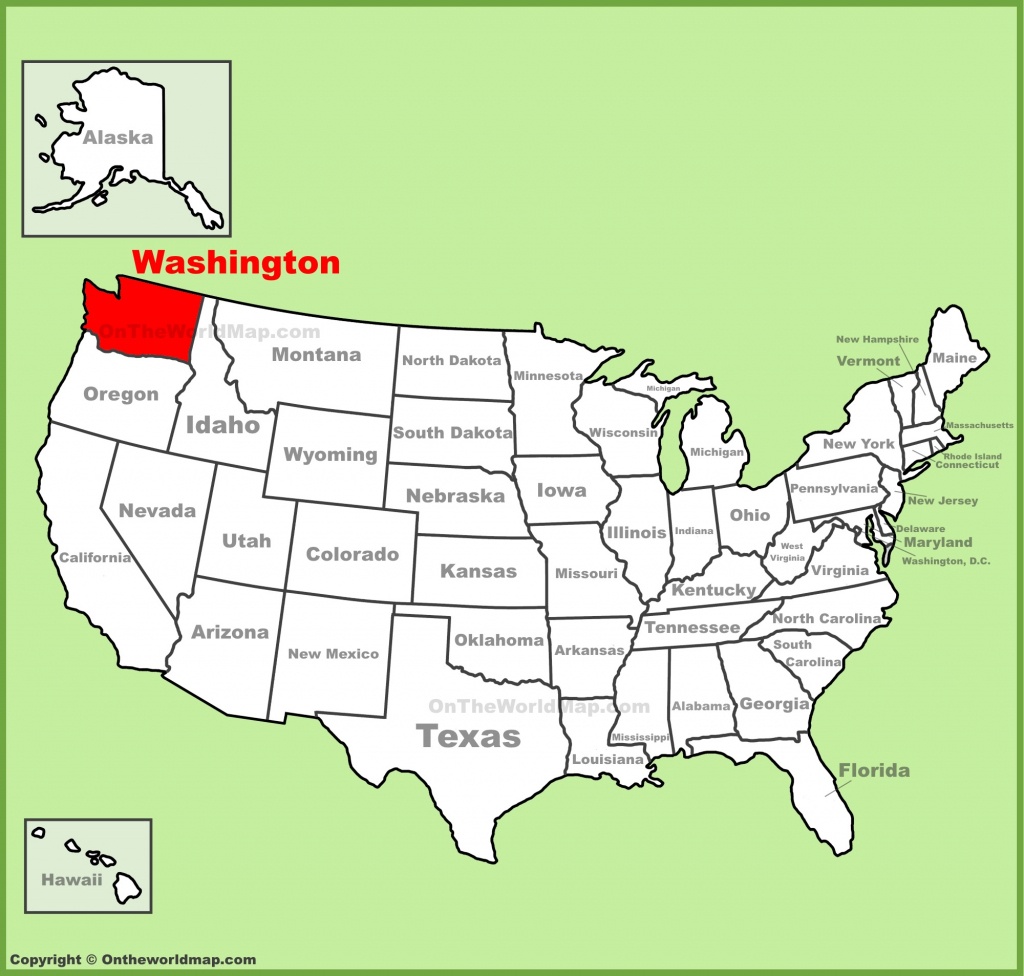 Washington State Maps | Usa | Maps Of Washington (Wa) - Washington State Counties Map Printable