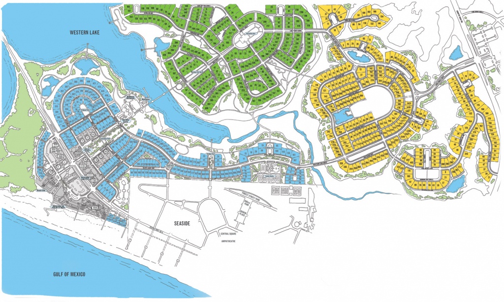 Watercolor Map Florida | Beach Group Properties - Map Of Florida Beach Resorts