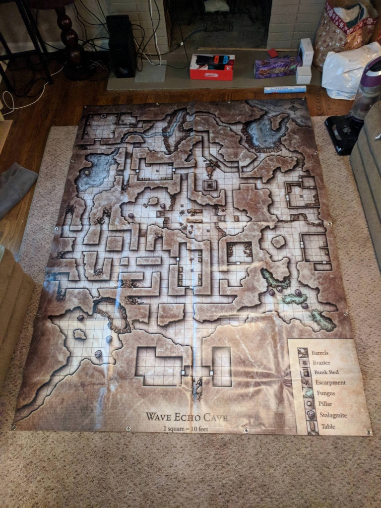 Wave Echo Cave Full-Size Map : Dnd - Wave Echo Cave Map Printable