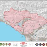 We Don't Even Call It Fire Season Anymore … It's Year Round': Cal   Map Of Thomas Fire In California