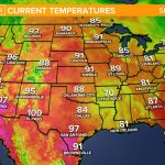 Weather Maps On 10News In Tampa Bay And Sarasota   Florida Weather Map Temperature