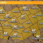 Weather Maps On Kcentv In Waco   Waco Texas Weather Map