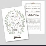 Wedding Invitation Template With Map Royalty Free Vector   Free Printable Wedding Maps