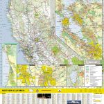 Wegenkaart   Landkaart Guide Map Northern California | National   National Geographic Maps California