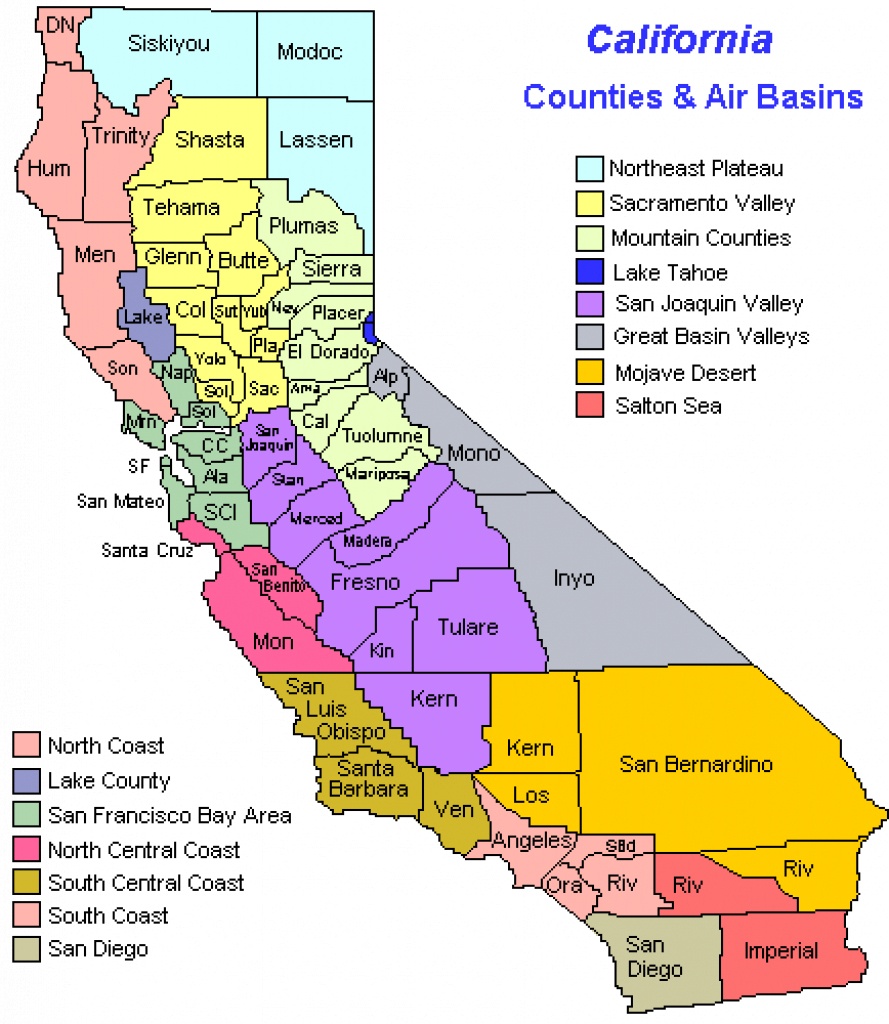 West Coast Map Of California And Travel Information | Download Free - Detailed Map Of California West Coast