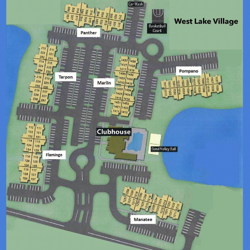 West Lake Village - Westlake Florida Map