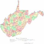 West Virginia Printable Map   Printable Map Of West Virginia