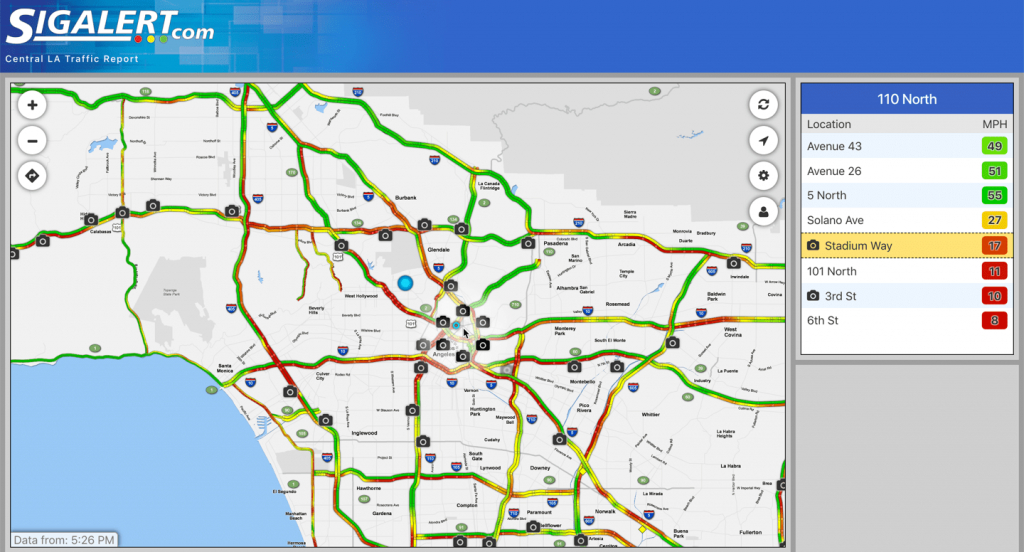 What Is A Sig Alert And How Can It Help You Avoid Traffic? - California Traffic Conditions Map