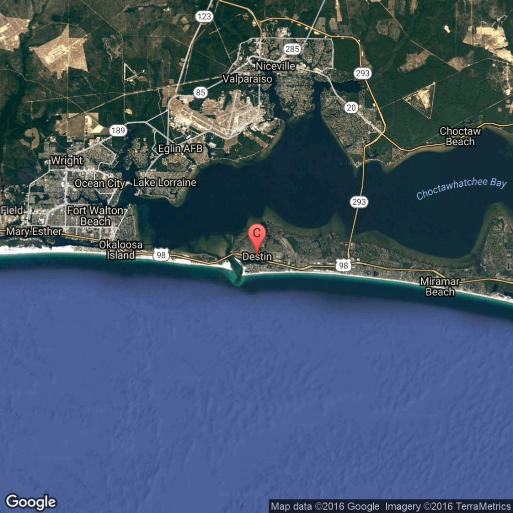 What Is The Closest Major Airport To Destin, Florida? | Getaway Usa - Panama City And Destin Florida Map