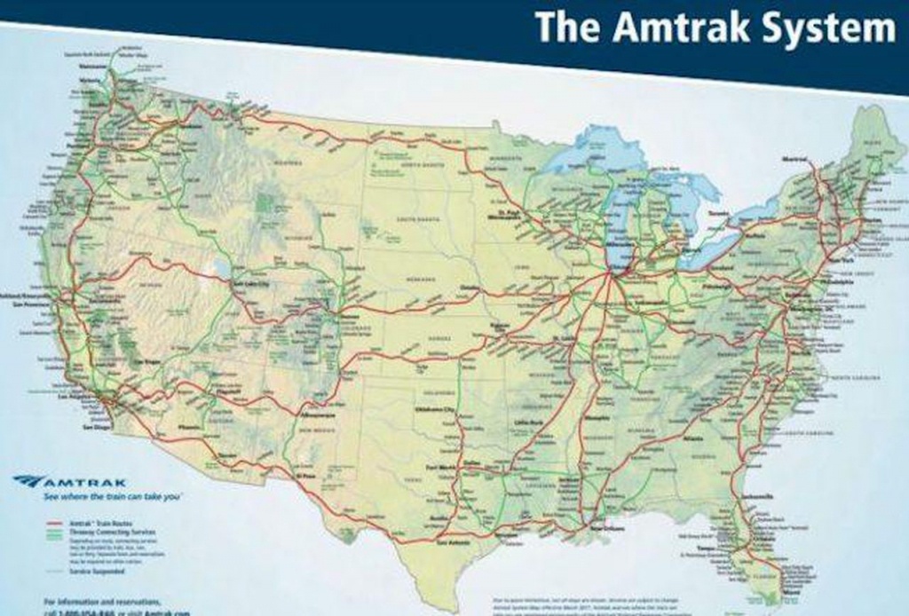 When And Where You Should Traveltrain Domestically - Amtrak Florida Route Map