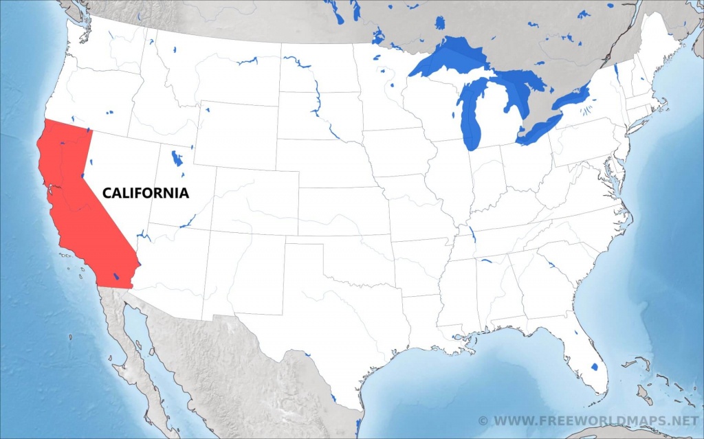 Where Is California Located On The Map? - Where Can I Buy A Map Of California