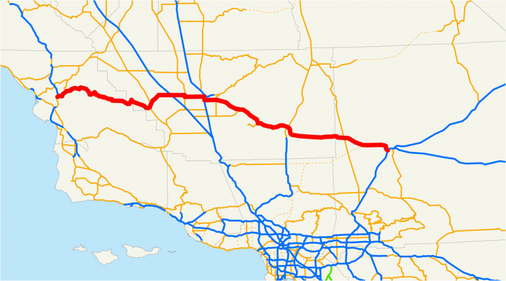 Where Is Oxnard California On The Map California State Route 58 - Oxnard California Map