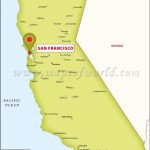 Where Is San Francisco California Map With Cities San Francisco On A   Map Of California Near San Francisco