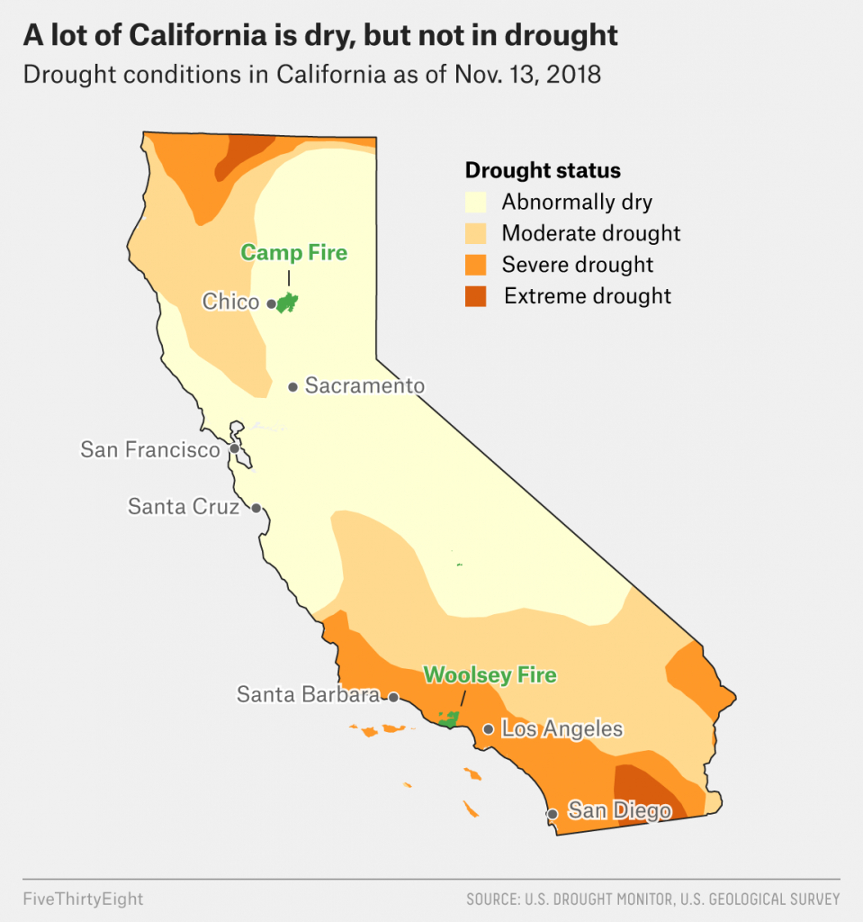 Why California&amp;#039;s Wildfires Are So Destructive, In 5 Charts - Active Fire Map California