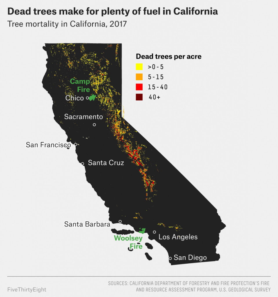 Why California&amp;#039;s Wildfires Are So Destructive, In 5 Charts - California Fire Map Now