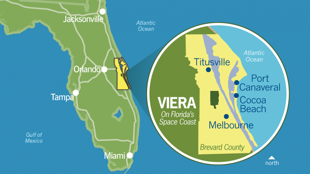 Why Viera - Business Relocation | Investment | Central Florida | Mpc - Florida High Tech Corridor Map