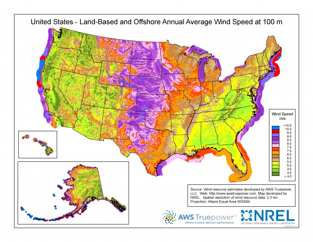 Wind Maps | Geospatial Data Science | Nrel - Real Time Wind Map California