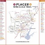 Wine & Ale Trails Of Placer County: Visit Northern California Wine   Auburn California Map