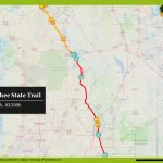 Withlacoochee State Trail | Florida Hikes!   Rails To Trails Florida Map