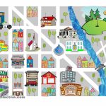 Worksheet : Prepositions Of Place Free Esl Worksheets Clipart   Community Map For Kids Printable