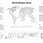 World Climate Zones For Kids Worksheets   Google Search | Weather   Free Printable Weather Map Worksheets