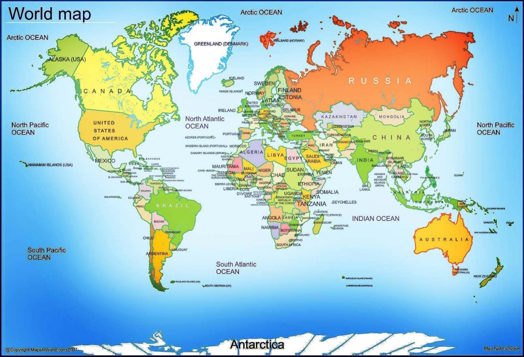 World Map 13 In Printable 4 - World Wide Maps - Printable World Map