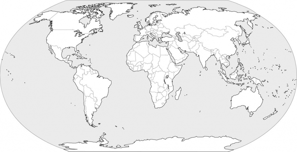World Map Blank - World Wide Maps - Blank World Map Printable