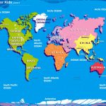 World Map Kids Printable   Kid Friendly World Map Printable