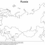 World Regional Printable, Blank Maps • Royalty Free, Jpg   Outline Map Of Russia Printable
