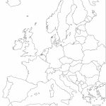 World Regional Printable, Blank Maps • Royalty Free, Jpg   Printable Blank Map Of Europe