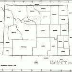 Wyoming Free Map   Wyoming State Map Printable
