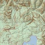 Yellowstone National Park Topo Map (Print Version) | Yellowstone Maps   Topographic Map Printable