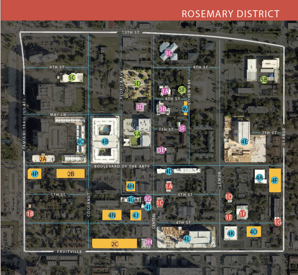 Your Guide To The Rosemary District | Sarasota Magazine - Map Of Sarasota Florida Neighborhoods