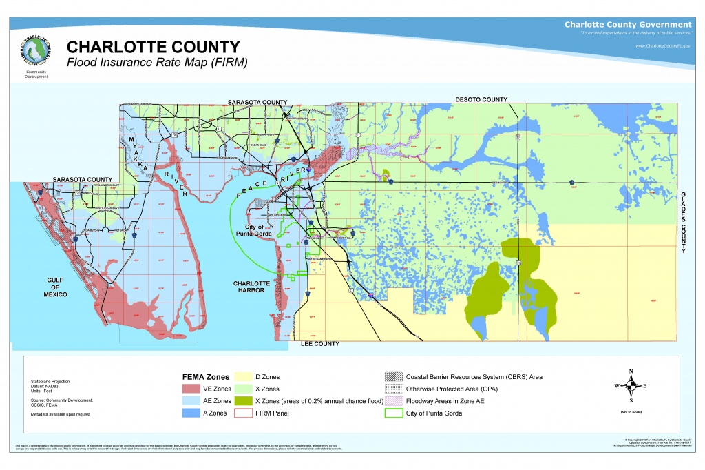 Your Risk Of Flooding - Where Is Port Charlotte Florida On A Map